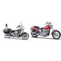 Maisto 1/18 Harley Davidson İkili Motorlar