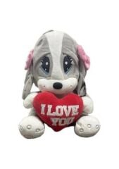 PELUŞ 40CM ÜZGÜN KÖPEK HALLEY - 1 Adet Stokta Olan Gönderilir