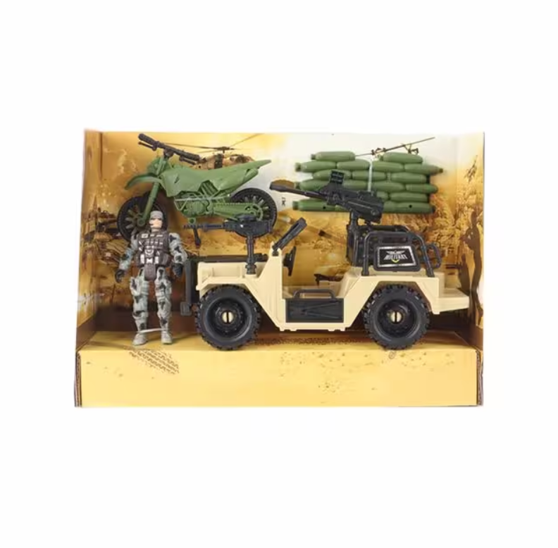 Arazi Aracı ve Motorlu Asker Seti