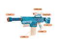 Master M416 Elektrikli Su Tabancası 69 cm