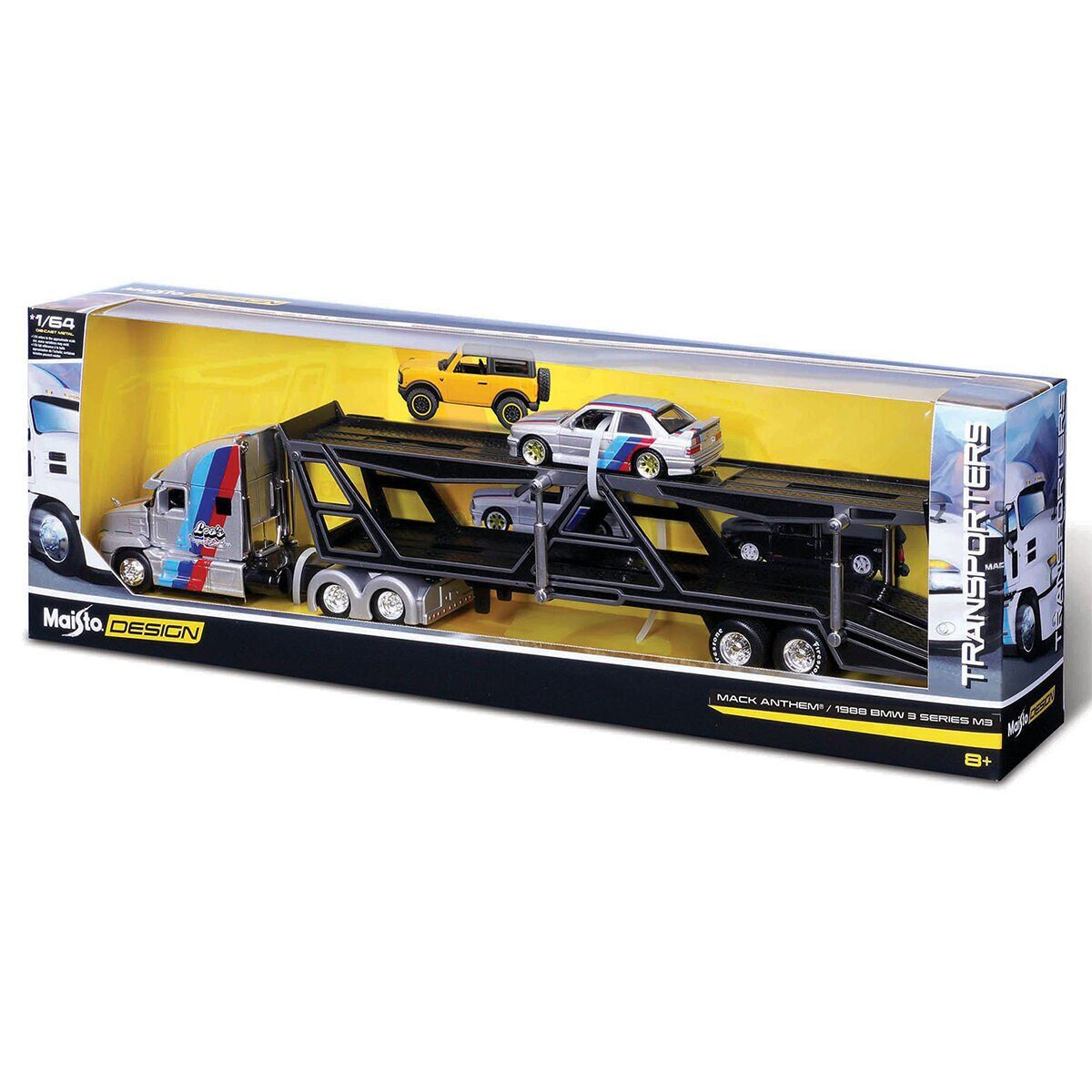 Maisto 1/64 Design Seri Taşıyıcı Tır - MAY/11454