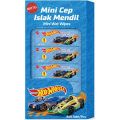 Hot Wheels Islak Mini Cep Mendili 8'li