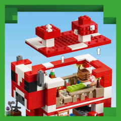 LEGO Minecraft Mooshroom Evi 21270