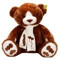 S00008355 SUN-JNH-PFF-SK PELUŞ AYI OTURAN HAPPY ATKILI 60 CM