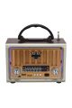 Yumurcak Shop® Taşınabilir Klasik AM/FM/SW  Retro Nostaljik Radyo