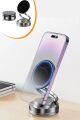 Vakumlu Manyetik Telefon Tutucu – Güçlü Vakum 360° Döner Araç İçi Telefon Standı, Ultra Sabit Manyetik Destekli Mobil Cihaz Aparatı