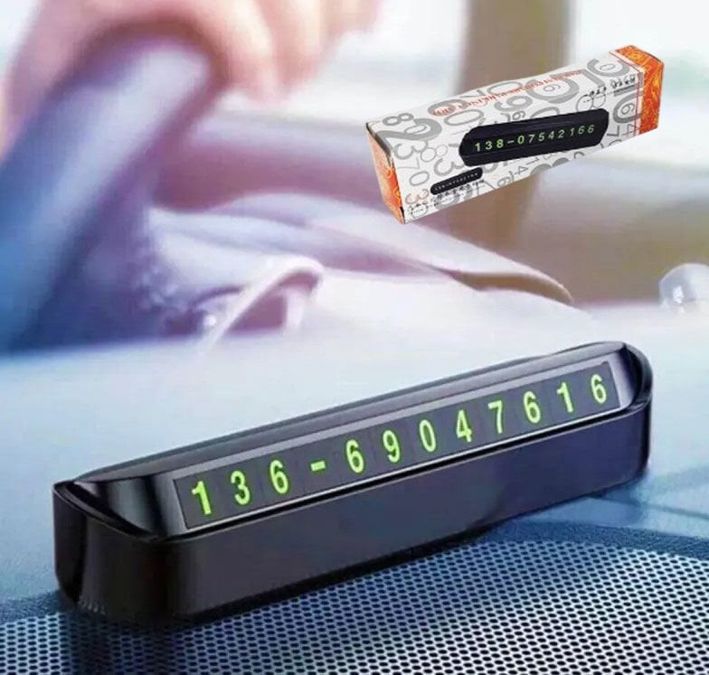 Araç Torpido Üstü Aç Kapa Numaratör Turuncu Kutu