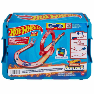 Hot Wheels Track Builder Alev Temalı Akrobasi Seti HMC04