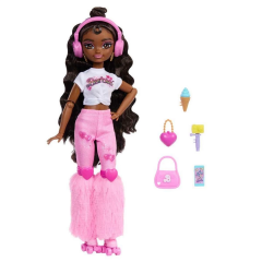 Barbie Dream Besties Paten Partisi Brooklyn Bebek ve Aksesuarları