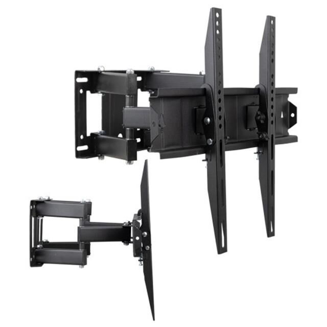 Vontech VT-852 HC Pro 55-85'' Çift Kollu Kilitli Hareketli Televizyon Duvar Askı Aparatı