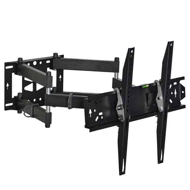 Vontech VT-952 HC Pro 55-98'' Çift Kollu Kilitli Hareketli Televizyon Duvar Askı Aparatı