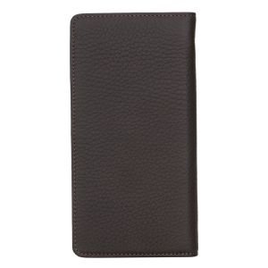 Evra 6.7 inch Uyumlu Deri Kartlıklı Kılıf FL02 Kahve