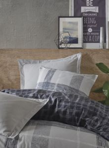 Cotton Box Çift Kişilik Nevresim Takımı Miranda Gri