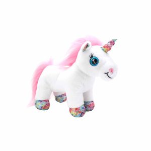 10873 Cutekins Taşıma Çantalı Peluş Unicorn Lou Lou 