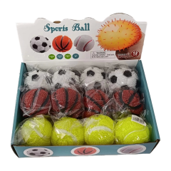 Dikenli Işıklı Çeşitli Top 1813-1 -  1 Adet Stokta Olan Gönderilir