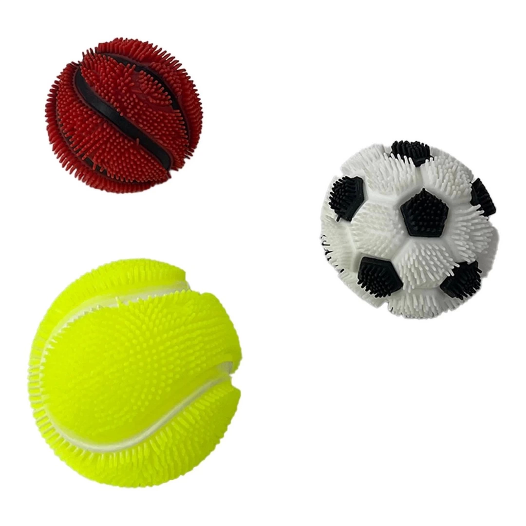 Dikenli Işıklı Çeşitli Top 1813-1 -  1 Adet Stokta Olan Gönderilir