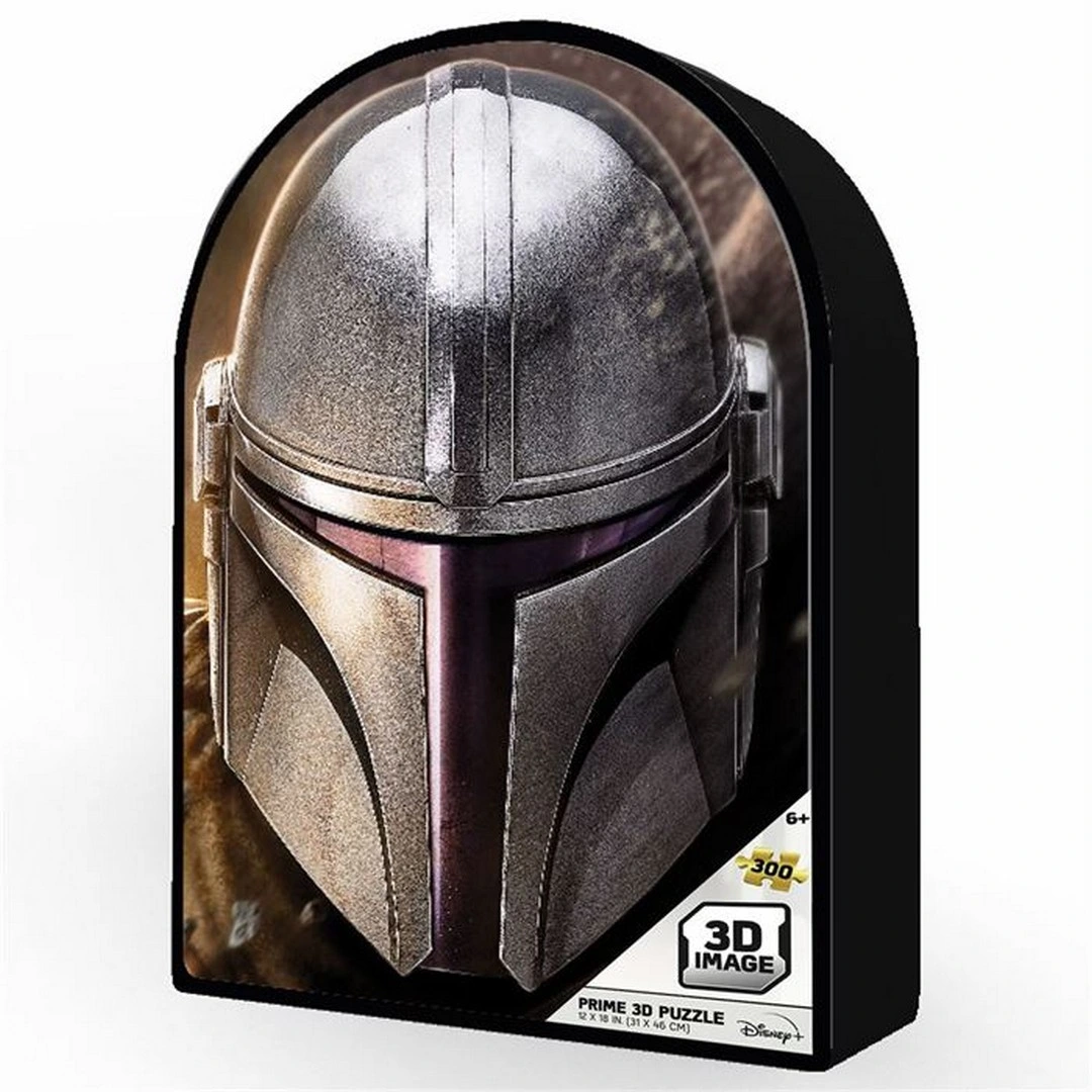 Prime 3D Star Wars The Mandalorian Metal Kutu Puzzle 300 Parça