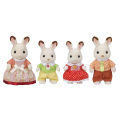 Sylvanian Families Çikolata Kulaklı Tavşan Ailesi 5655