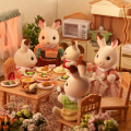 Sylvanian Families Çikolata Kulaklı Tavşan Ailesi 5655