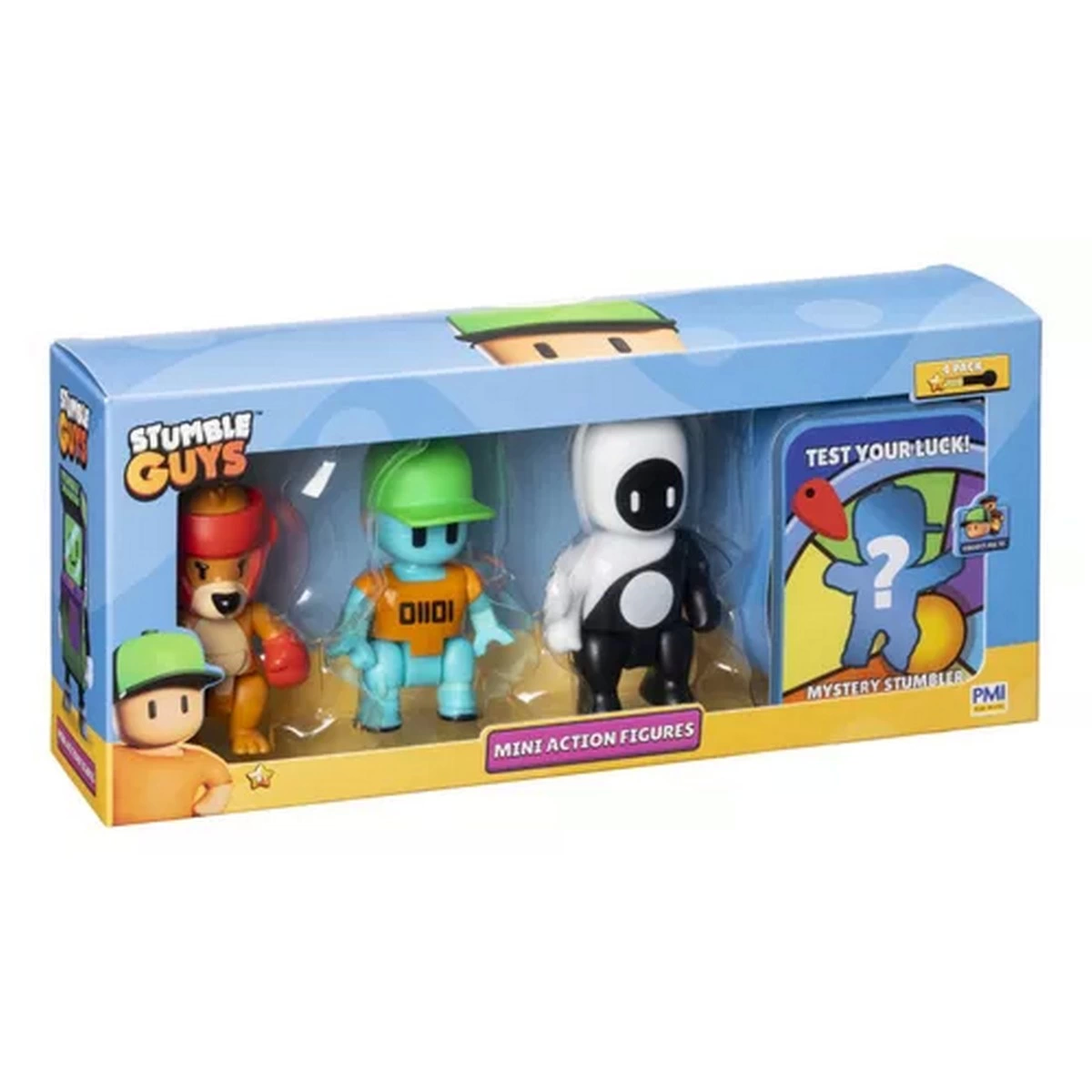 Stumble Guys 4'lü Aksiyon Figür Set - PMI/SG3204