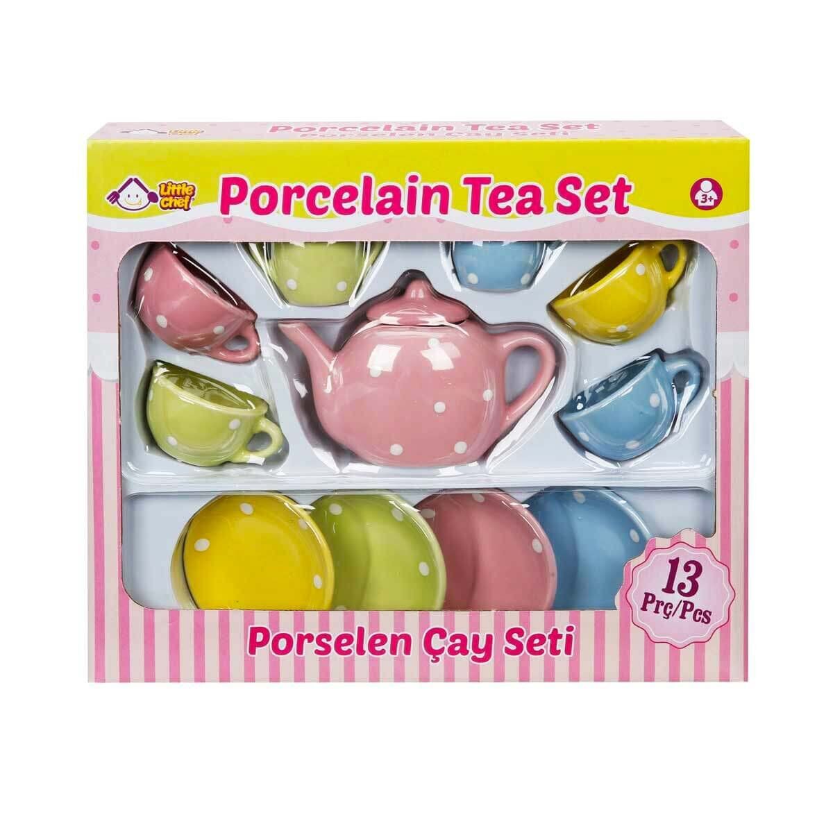 Sunman Porselen Çay Takımı 13 Parça - Stokta Olan Model Gönderilir