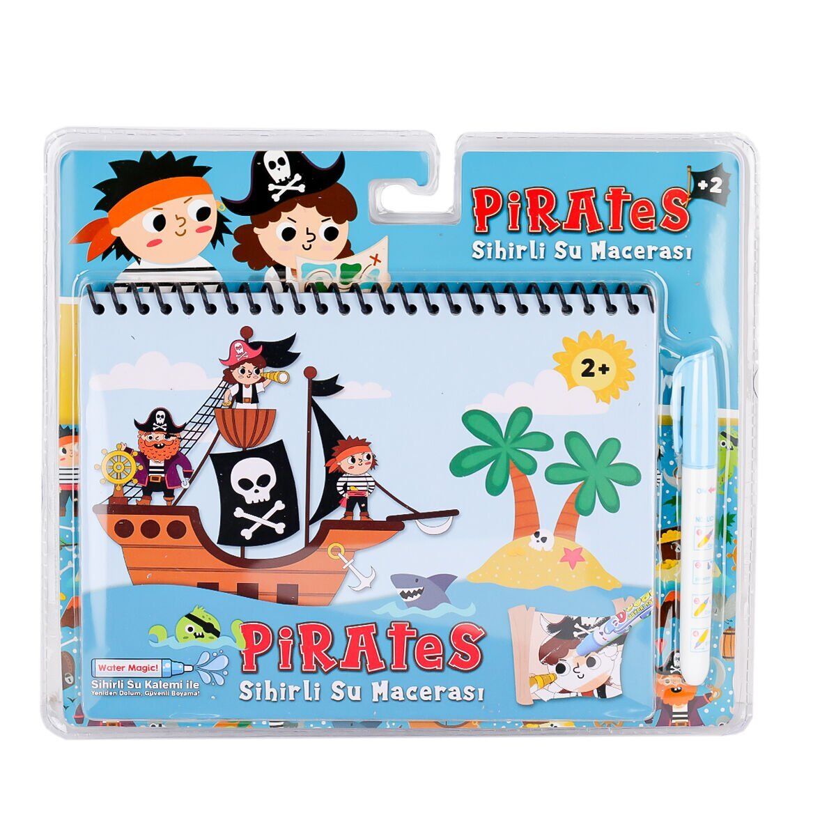 BK012 Sihirli Boyama Kitabı -1 Adet Stokta Olan Gönderilir