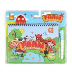 BK012 Sihirli Boyama Kitabı -1 Adet Stokta Olan Gönderilir