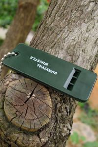 Kamp Outdoor Yaşam Yüksek Sesli Acil Durum Survival Plastik Düdük