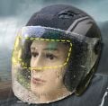 Motosiklet  Kaskı İçin Yağmur Kaydırıcı Film