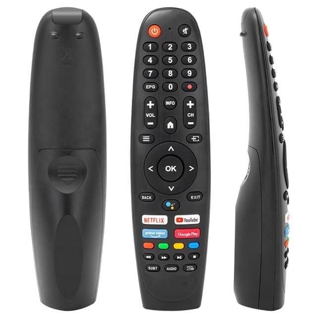 Onvo OV50F900-OV55F900 - Dijitsu - Saba - Profilo Netflix-YouTube-Prime Video-Google Play Tuşlu Ses Komutlu Lcd Led Tv Kumandası