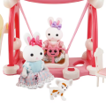 Bay Dreamy Mini Tavşan Büyük Kaydıraklı Salıncak Oyun Seti