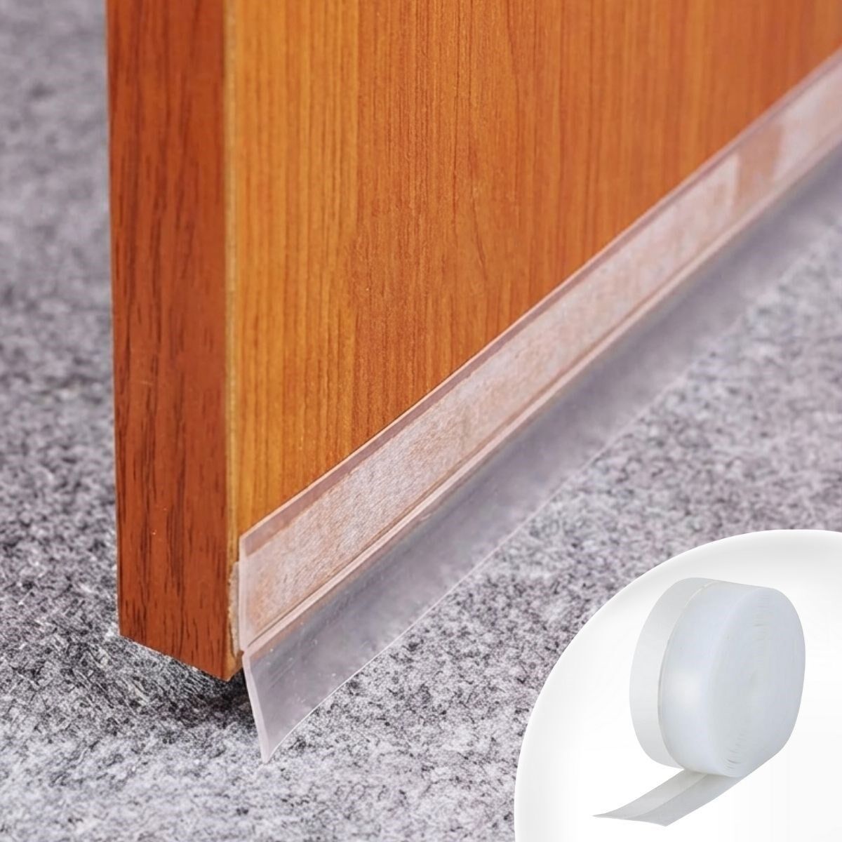 Kapı Eşiği Bandı 3 Mt – Toz, Soğuk ve Böcek Önleyici Kendinden Yapışkanlı İzolasyon Şeridi