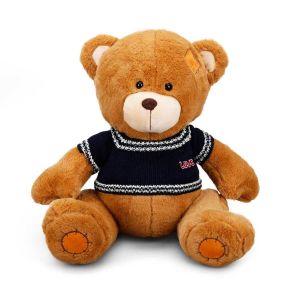 Oturan Kazaklı Peluş Ayı 42 cm.- S02001008