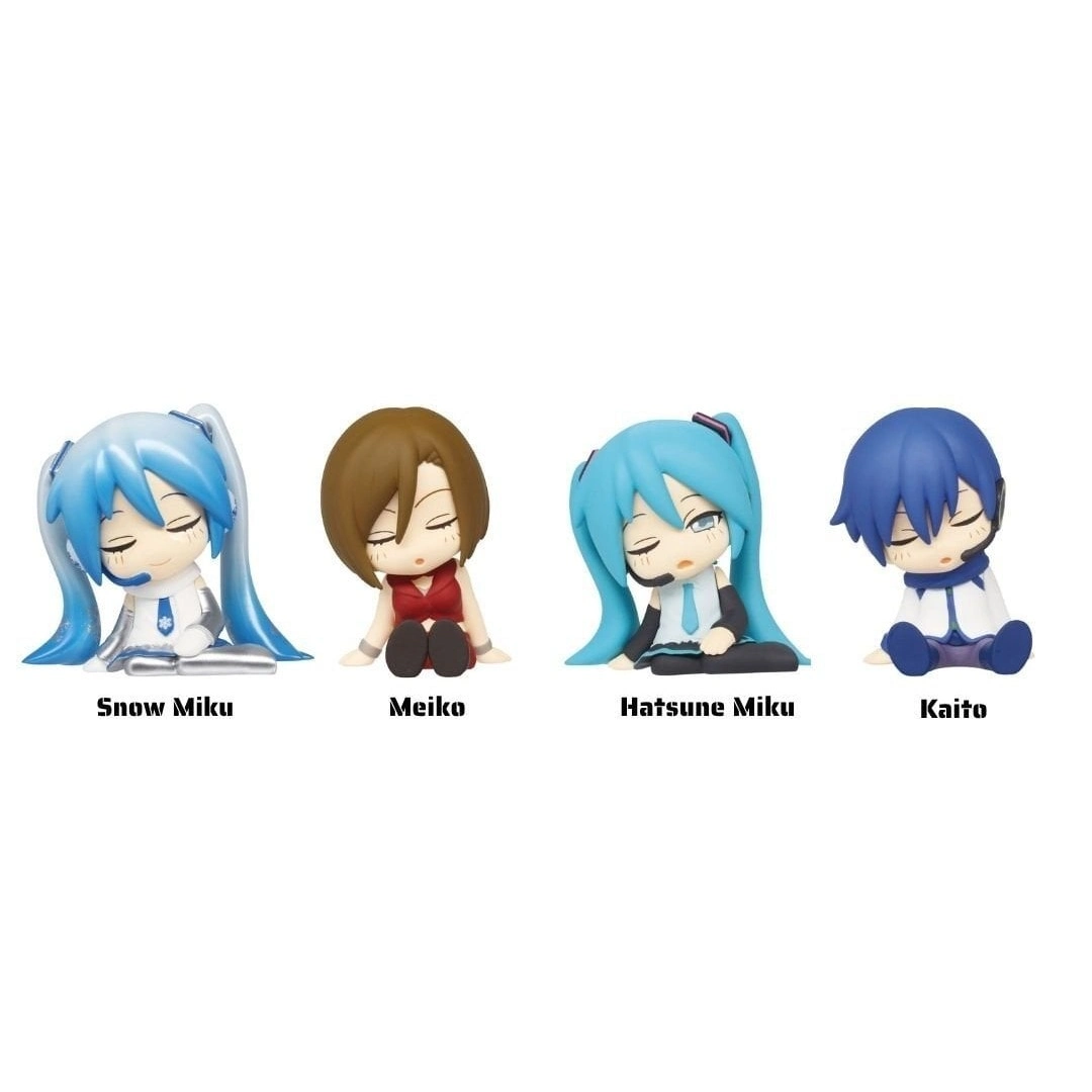 Twinchees Hatsune Miku Figürleri Uyuyan Minikler - Sürpriz Paket 1 Adet Stokta Olan Gönderilir