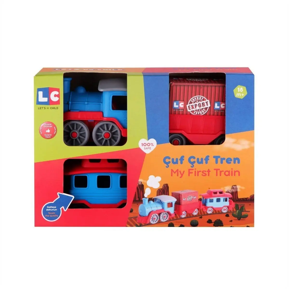 LC Çuf Çuf Tren LC-30788 - Stokta Olan Renk Gönderilir