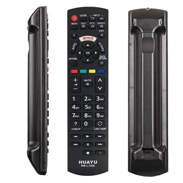 Huayu RM-L1268 Panasonic Netflix Tuşlu Universal Lcd Tv Kumandası