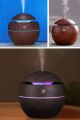 Küre Model Akasya Renk Hava Nemlendirici – Ultrasonik Soğuk Buhar Makinesi, LED Işıklı Masaüstü Oda Nemlendirici