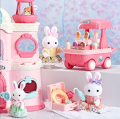 Bay Dreamy Mini Tavşan Pusetli Kale Oyun Seti