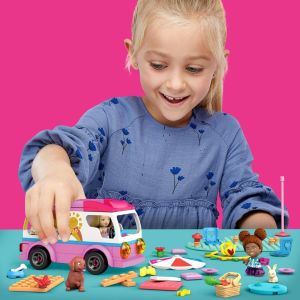 GWR35 Mega™ Bloks, Barbie'nin Mega Karavanı, 123 parça, +5 yaş