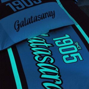 Taç Lisanslı Tek Kişilik Nevresim Takımı Galatasaray 1905 Glow