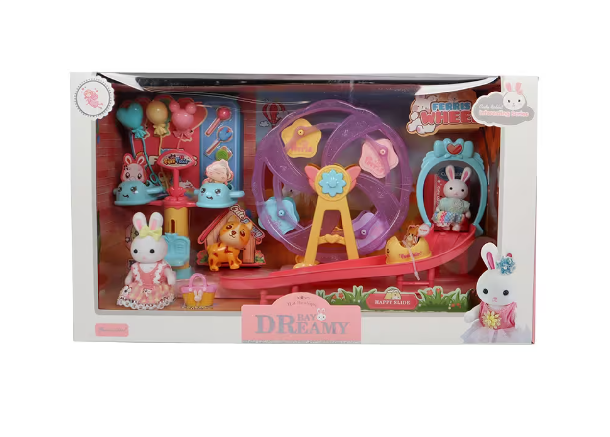 Bay Dreamy Mini Tavşan Lunapark Oyun Seti