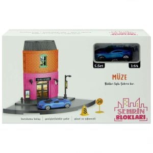 Şehrin Blokları Yapboz Müze Seti - 768-5BR