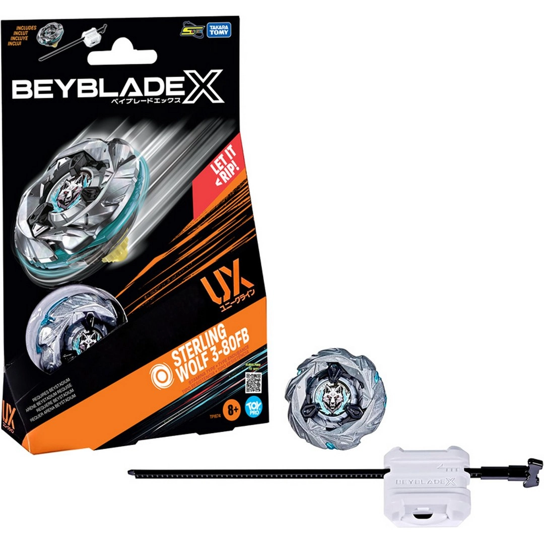 Beyblade 1'li Set UX S.Wolf 3-80FB