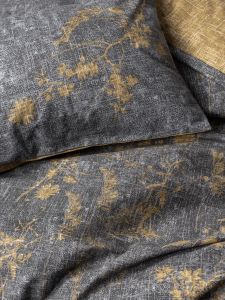 Cotton Box Dual Tek Kişilik Nevresim Takımı Yadawa Hardal