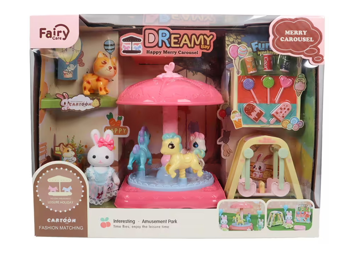 Bay Dreamy Mini Tavşan Atlı Karınca Oyun Seti