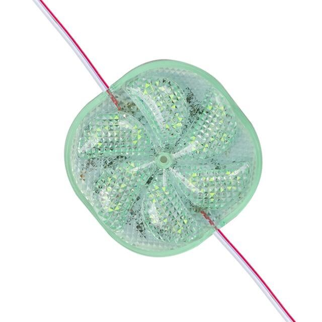 PowerMaster PM-14699 12 Volt 3 Watt Yeşil Yanıp Sönen Çakar 6565-2835 Modül Led 65x65x12mm