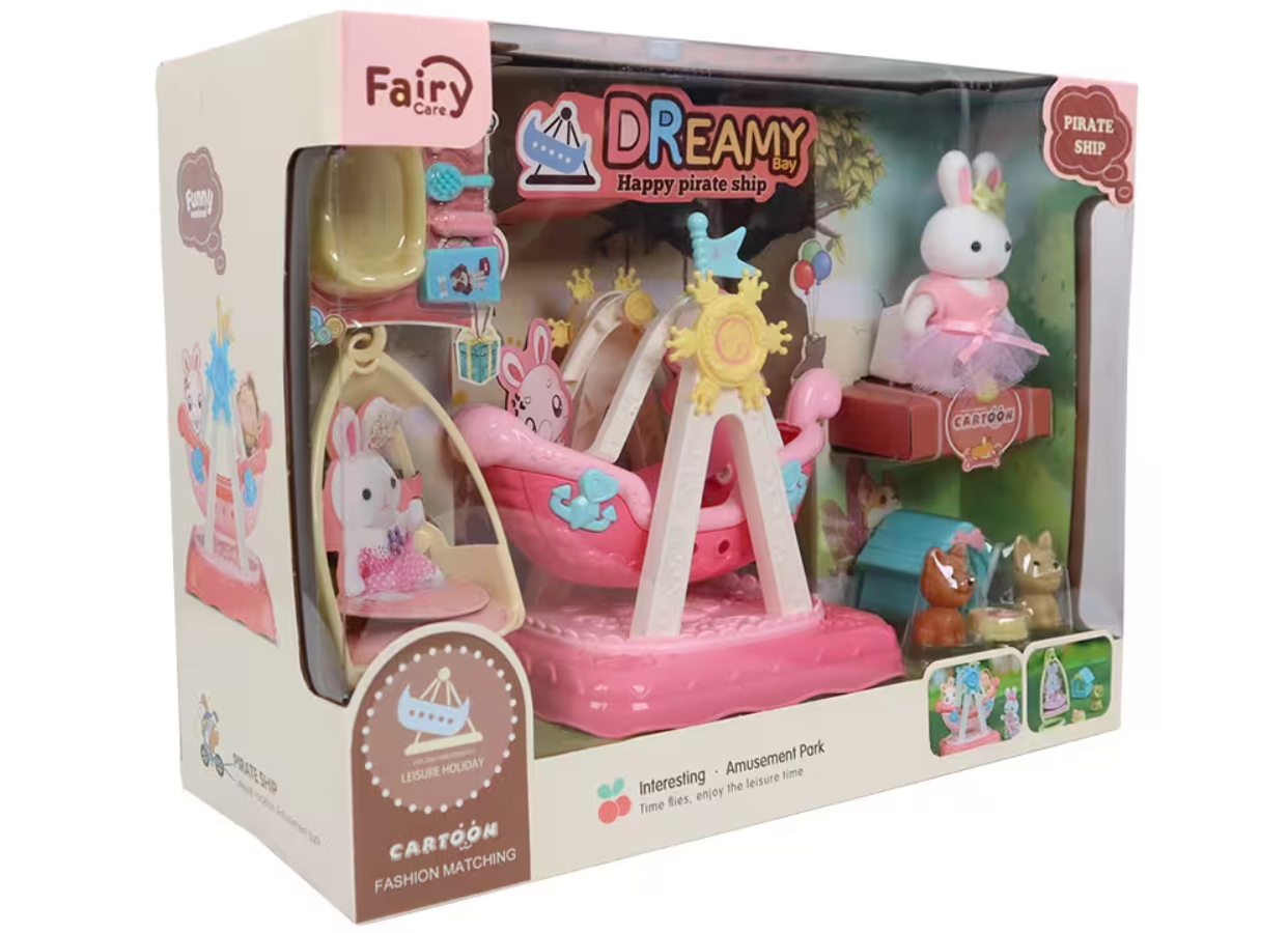 Bay Dreamy Mini Tavşan Gondol Oyun Parkı