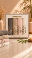 Altınbaşak Bambu 4´lü 50x90 El Havlusu Noble