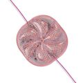 PowerMaster PM-14701 12 Volt 3 Watt Pembe Yanıp Sönen Çakar 6565-2835 Modül Led 65x65x12mm