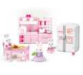 Bay Dreamy Mini Tavşan Buzdolaplı Mutfak Oyun Seti